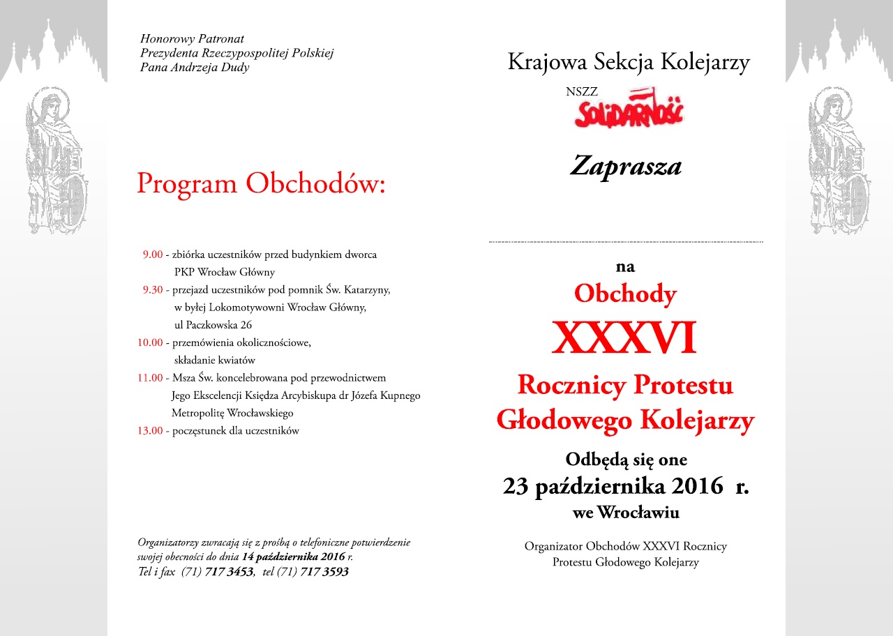 Zaproszenie glodowka 2016 2